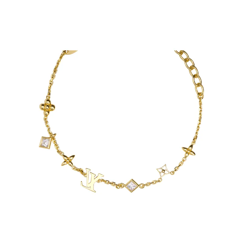 LOUIS VUITTON Metal Bracelets Women's Gold-2