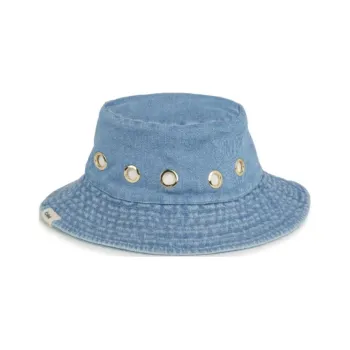 Chloe Organic Cotton Bucket Hats Kids' Blue