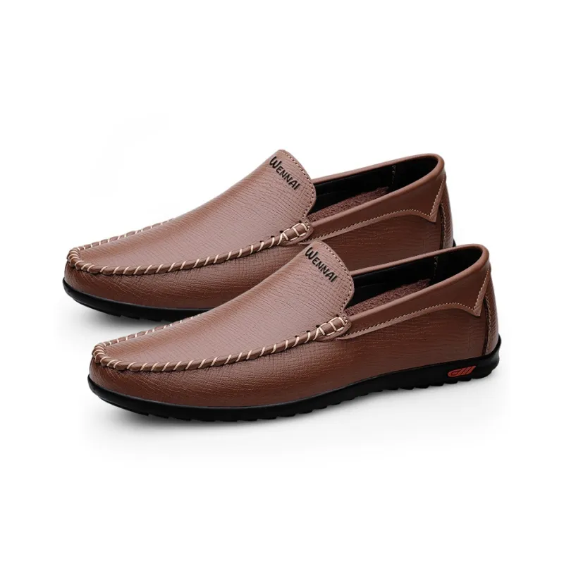 Wen Nai Dress Shoes Men's Brown-3