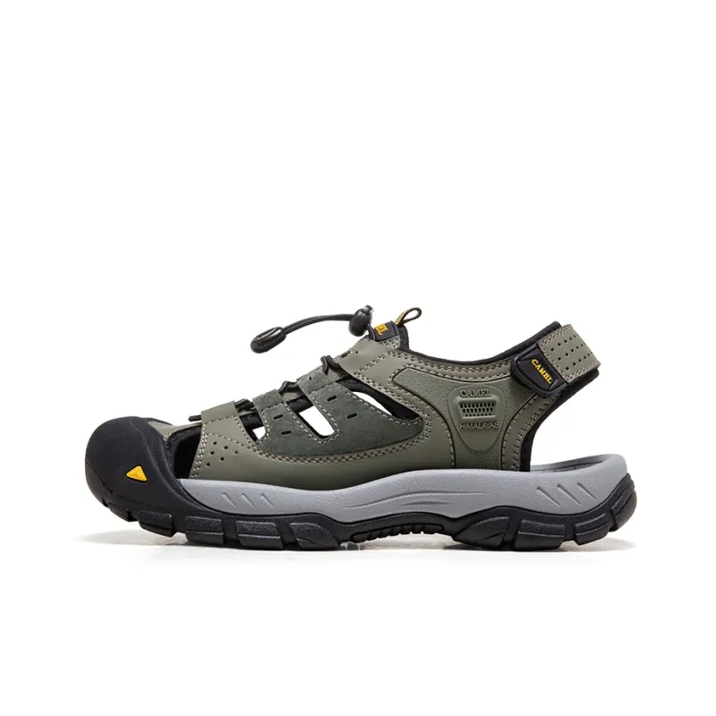 CAMEL River Trekking Shoes Men Black/Sand/Light Green-10