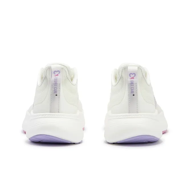 361° Half Marathon Series Running Shoes Men Low Top Feather White/Digital Lavender-3