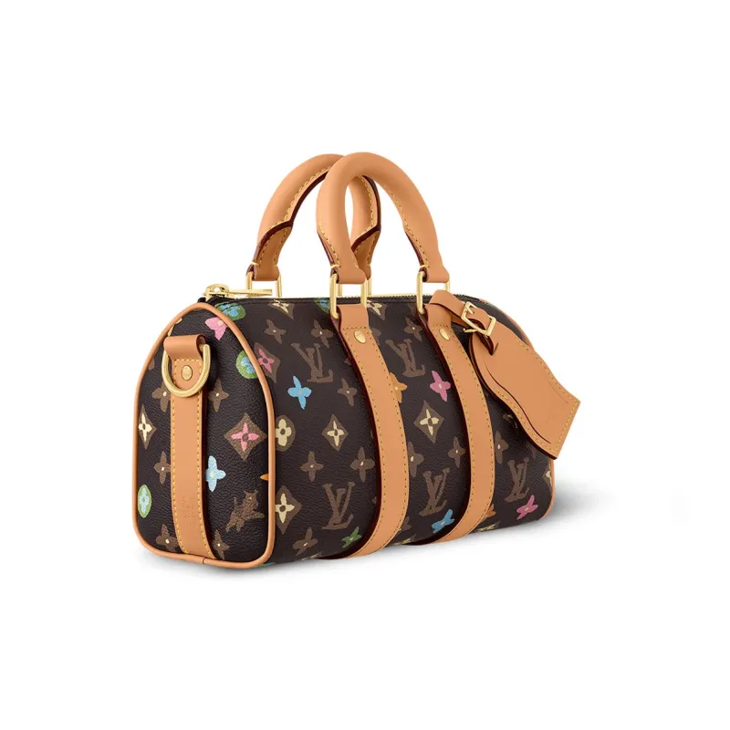 LOUIS VUITTON By Tyler The Creator Keepall Bandouliere 25 Chocolate Craggy Monogram-1