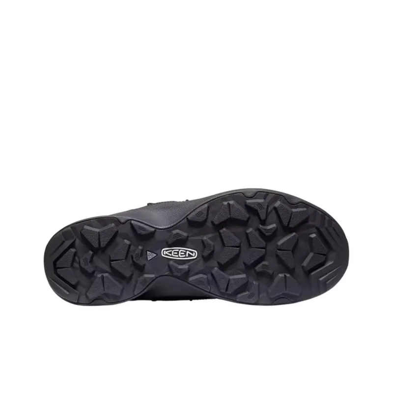 KEEN Abrasion Resistant Shock Absorbers Short Snow Boots Men's Black-3