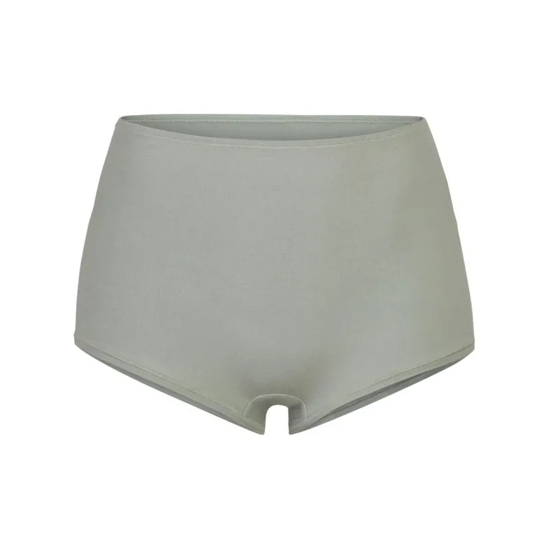 SKIMS COTTON JERSEY BOY SHORT Underpants Women's 1 Pack MINERAL/Mineral-0