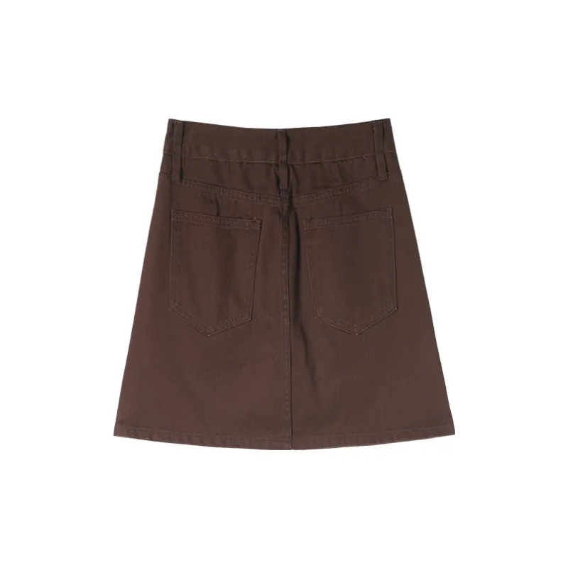 HIPPIEMISS Denim Short Skirts Women's-1