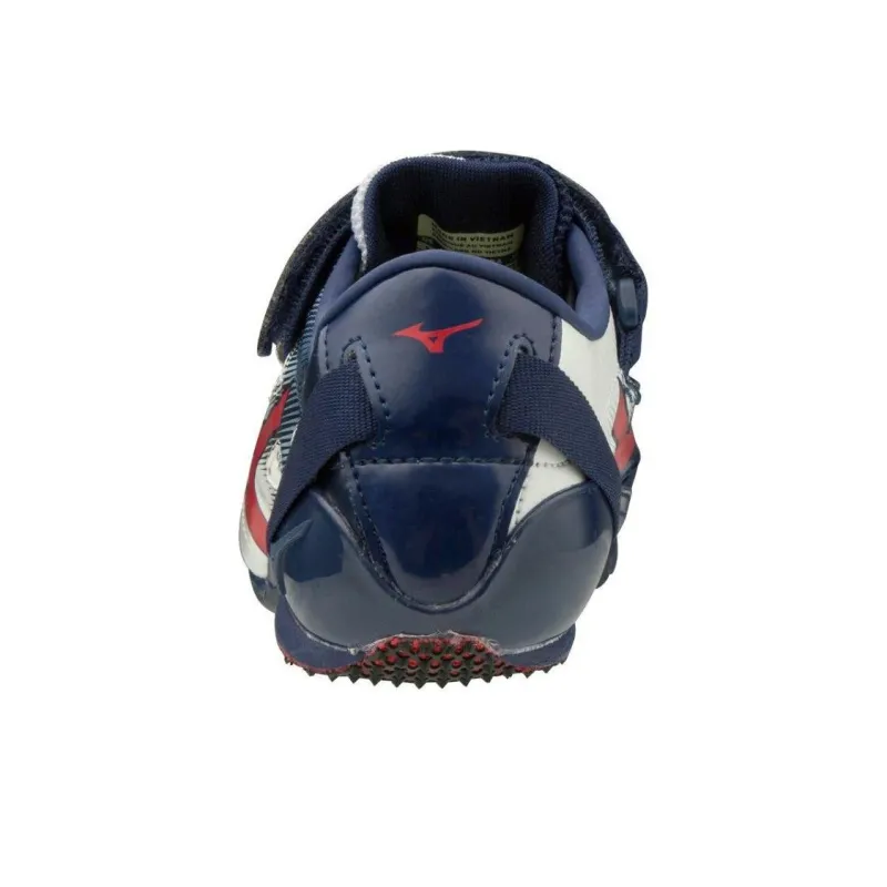 Mizuno GEO SPRINT 4 Cushioning Wear-Resistant Low-Top Running Shoes Unisex Red Blue White-3