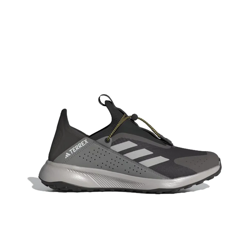 Adidas VOYAGER 21 Slip On Heat.Rdy Travel Durable Breathable Low Top Outdoor Shoes Men's Brown Gray-1