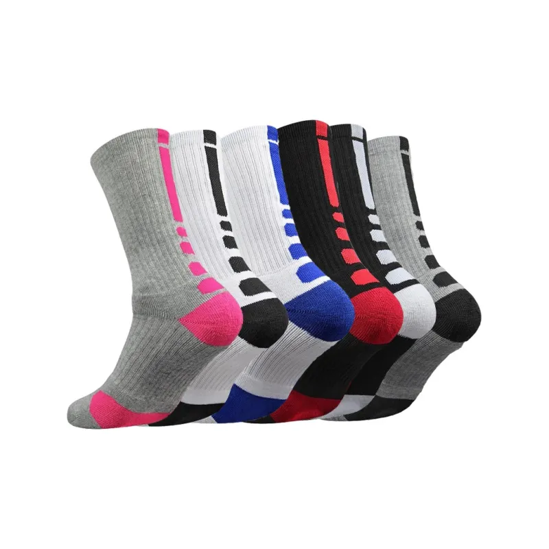 Ledomoda Basketball Socks Unisex 6 Pack-0