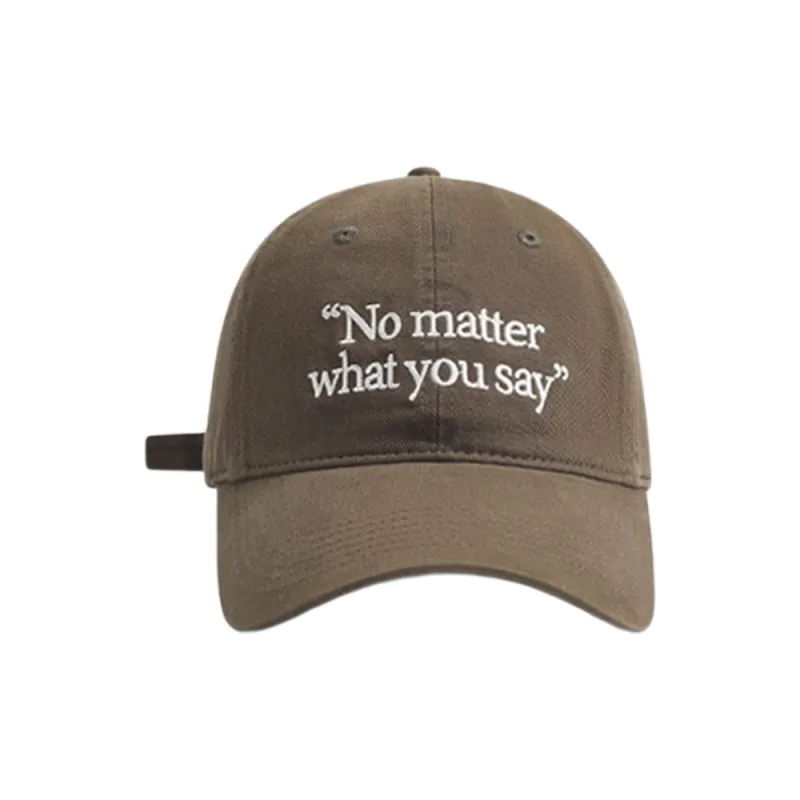 SLEEPYWALK Cotton Baseball Caps Unisex-1