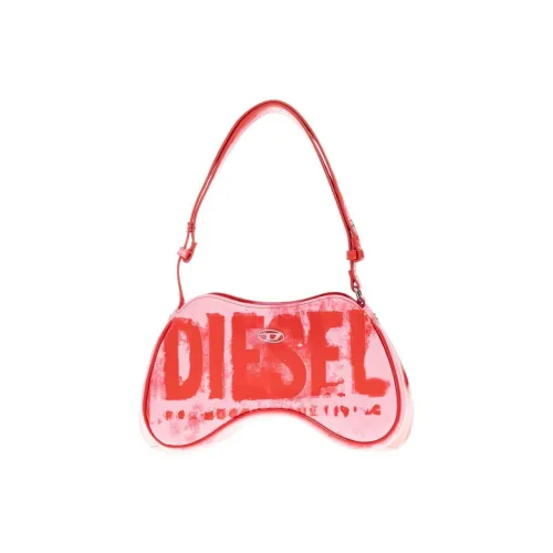 DIESEL Polyurethane Handbag, Shoulder Bag Women
s Red