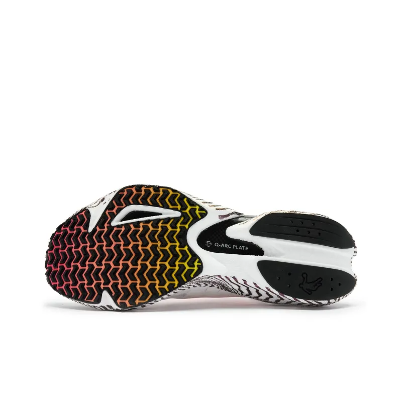 QIAODAN Feiteng PRO Running Shoes Men Low Top Jordan White/Black-4
