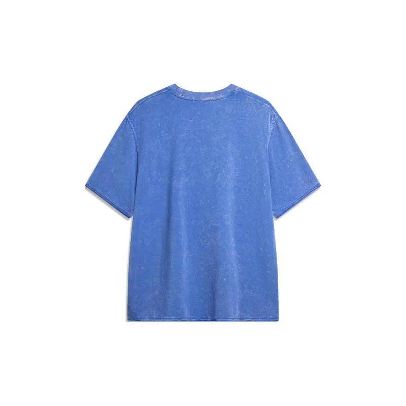 LiNing Sports Life Collection T Shirt Men's Rainbow Blue-1