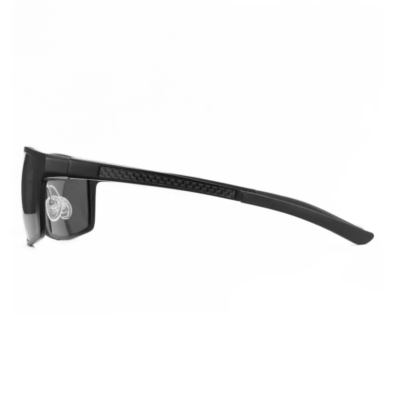 CYXUS Aluminum Magnesium Alloy Carbon Fiber Square Sunglasses Unisex-2