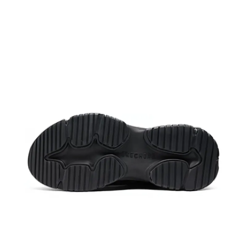 Skechers Street Moonhiker Anti Slip Wear Resistant Breathable Quick Dry Low Top Casual Shoes Men's Black-4