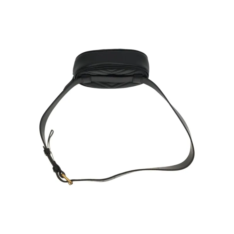 GUCCI GG Marmont Belt Bag Matelasse Black-3