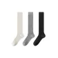 3-Pack (Milk White+Gray+Black)