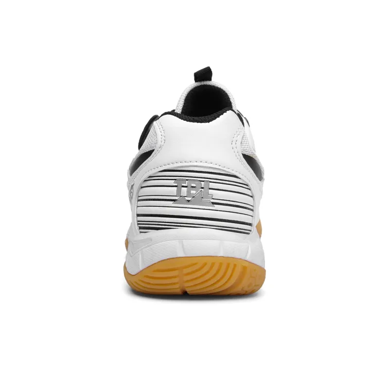 TABOLU Badminton Shoes Unisex Low Top White/Yellow-5