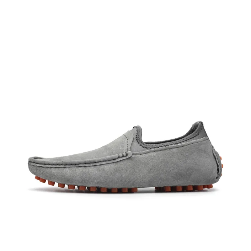 BBMTR Gommino Loafers Men Brown Gray Khaki Black-4