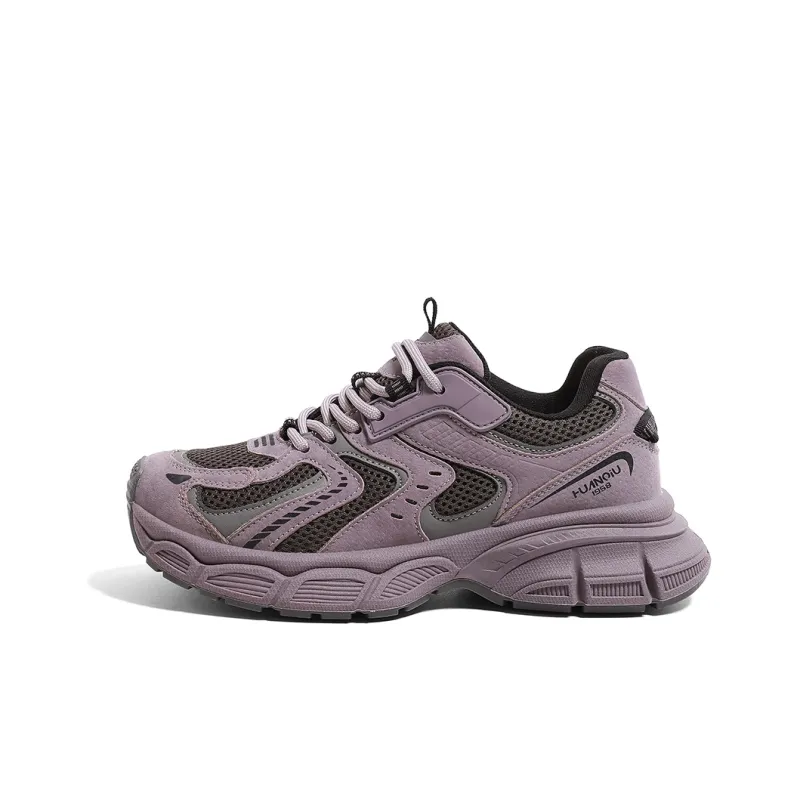 HUANQIU Shock Absorbers Slip Resistant, Abrasion Resistant, Breathable Chunky Sneakers Women's-11