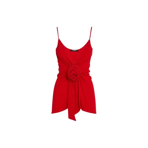 BALMAIN Rose Detailed Draped Top