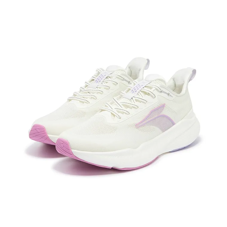 361° Half Marathon Series Running Shoes Men Low Top Feather White/Digital Lavender-2