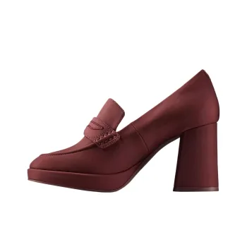 Clarks Loafer 2 Martine Rose Ox Blood Textile Women's