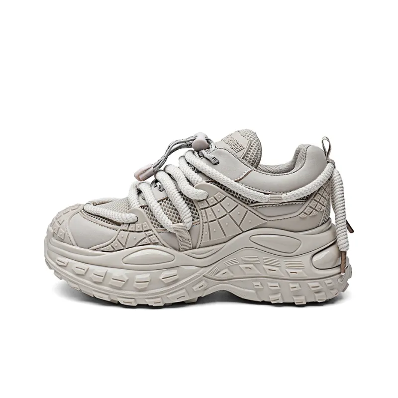 ABIDJAN Low-Top Chunky Sneakers Women's-10