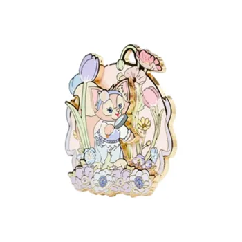 Disney 2024 Spring Duffy And Friends Collection LinaBell 3D Effect Badges