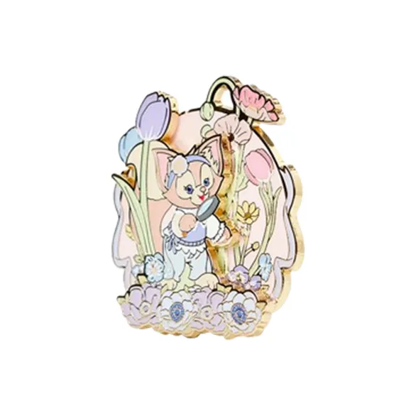 Disney 2024 Spring Duffy And Friends Collection LinaBell 3D Effect Badges-0
