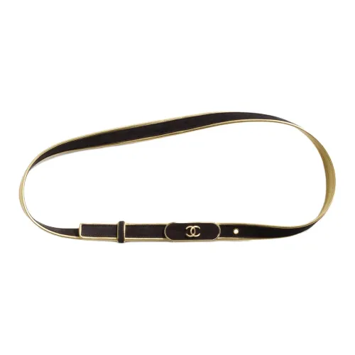 CHANEL Leather Belts Women's