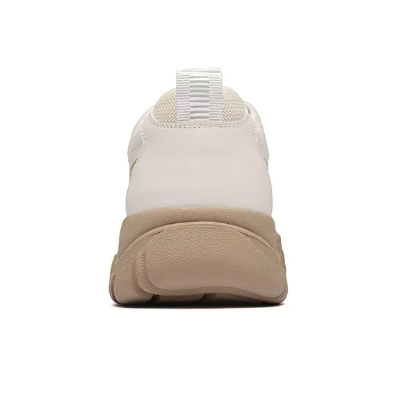 QIAONAI Low Top Skateboard Shoes Women's Beige-2