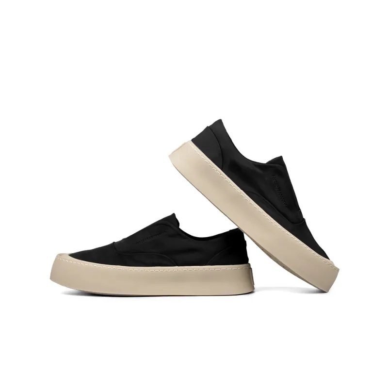 Jiechu Anti-Slip Wear-Resistant Breathable Lightweight Height Increasing Low-Top Skateboard Shoes Men's-3