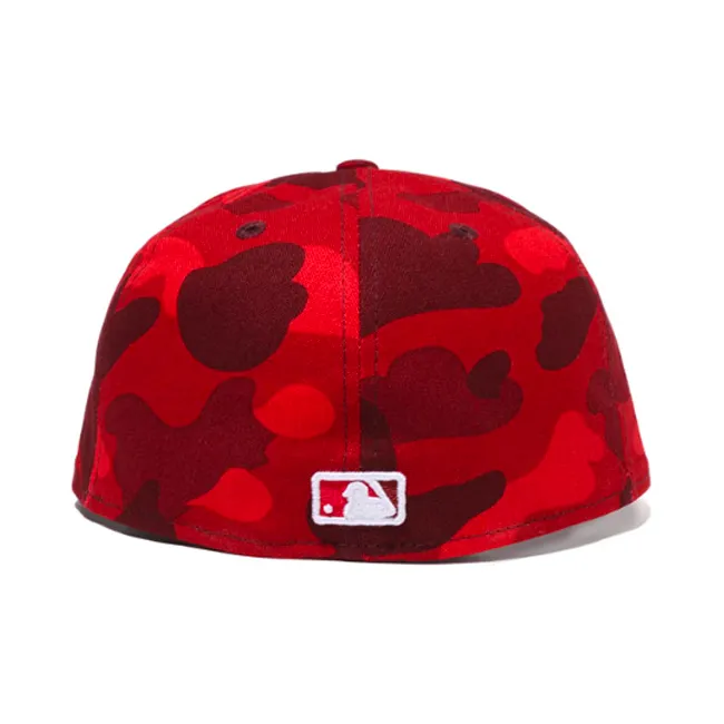 Bape X Mlb New Era Angels 59Fifty Fitted Cap-1