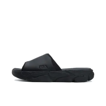 FILA Fern Slide Slippers Men's Black