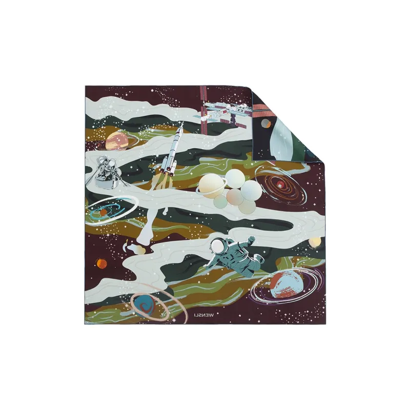 WENSLI Silk Scarves Women's-1