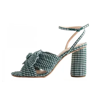 Loeffler Randall Strap Sandals Women's Green
