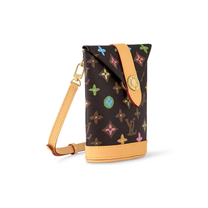 LOUIS VUITTON By Tyler The Creator Envelope Pouch Chocolate Craggy Monogram-1
