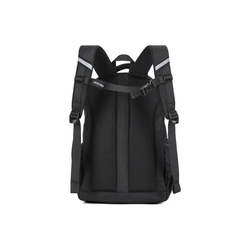 AOKING AK Nylon Backpack Regular Men's Black/Light Gray/Light Purple/Light Khaki-5