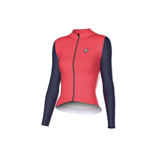 LAMBDA Cycling Clothing Women's Watermelon Red Clash Navy Blue