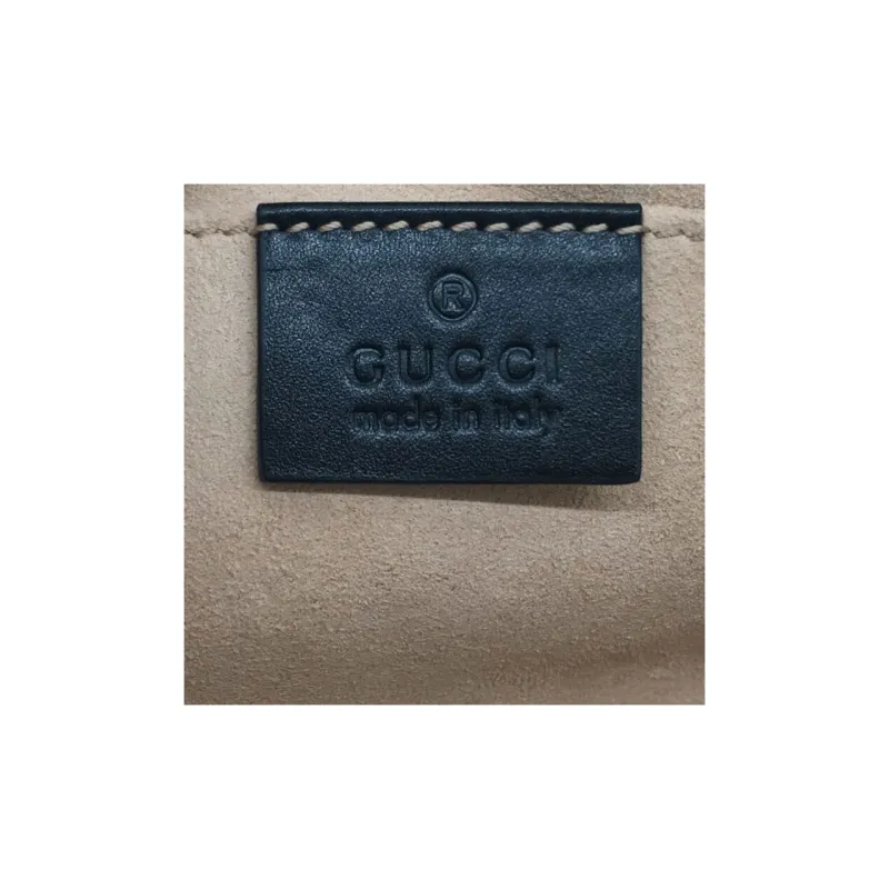 GUCCI GG Marmont Belt Bag Matelasse Black-4