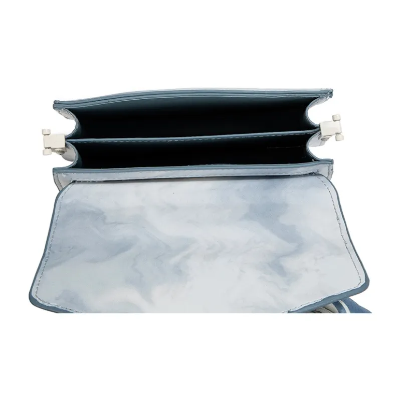 MACKJANICE PU Handbag Crossbody Bag Regular Women's Blue-4