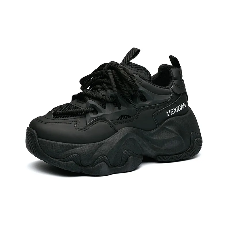 MEXICAN Anti Slip Wear Resistant Low Top Chunky Sneakers Women's-6