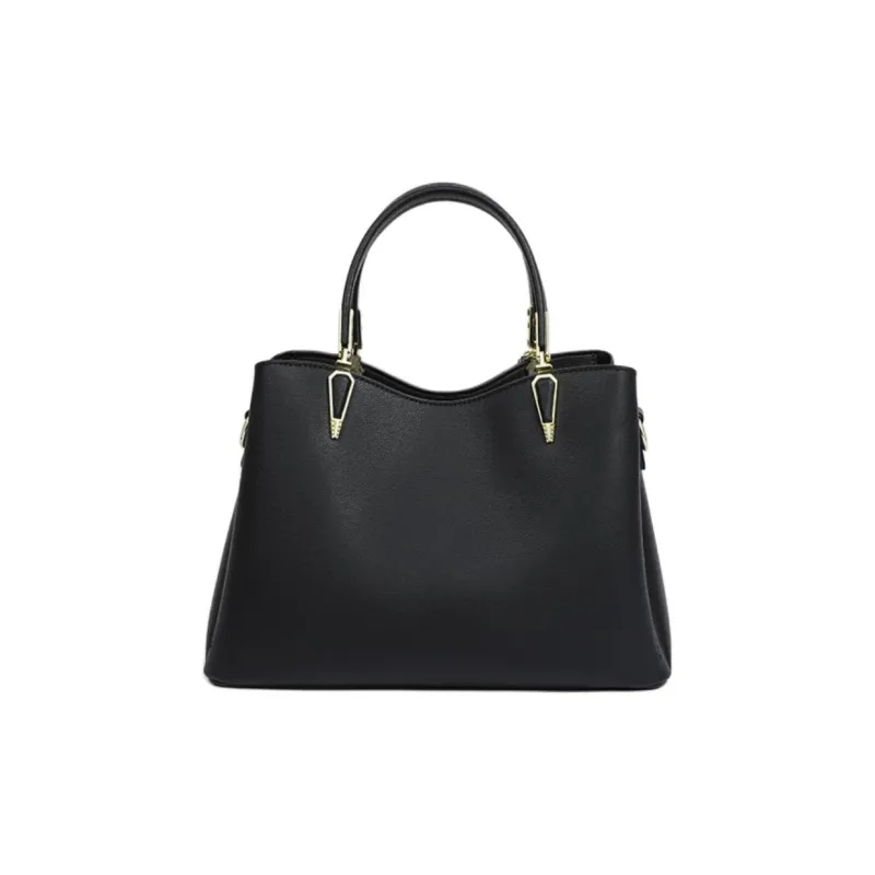 VINEY Cow Leather Mommy Bag Shoulder Bag Crossbody Bag Handbag Large Size Women's Ecru/Burgundy/Black-11