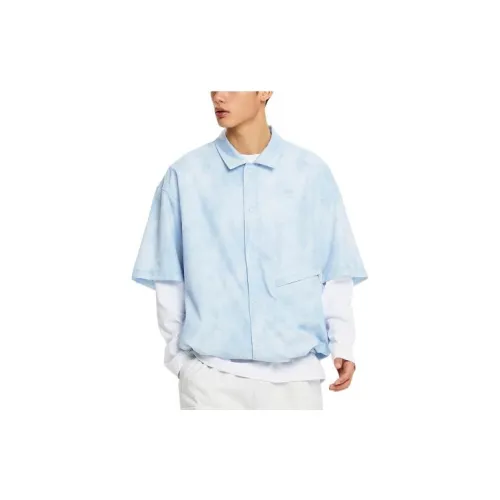 New Balance Shirts Men Light Blue