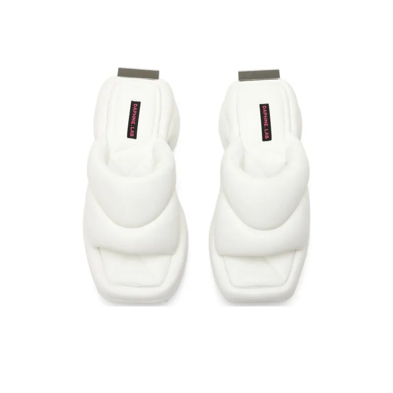 DAPHNE LAB Candy Series Slide Slippers Women's Black-7