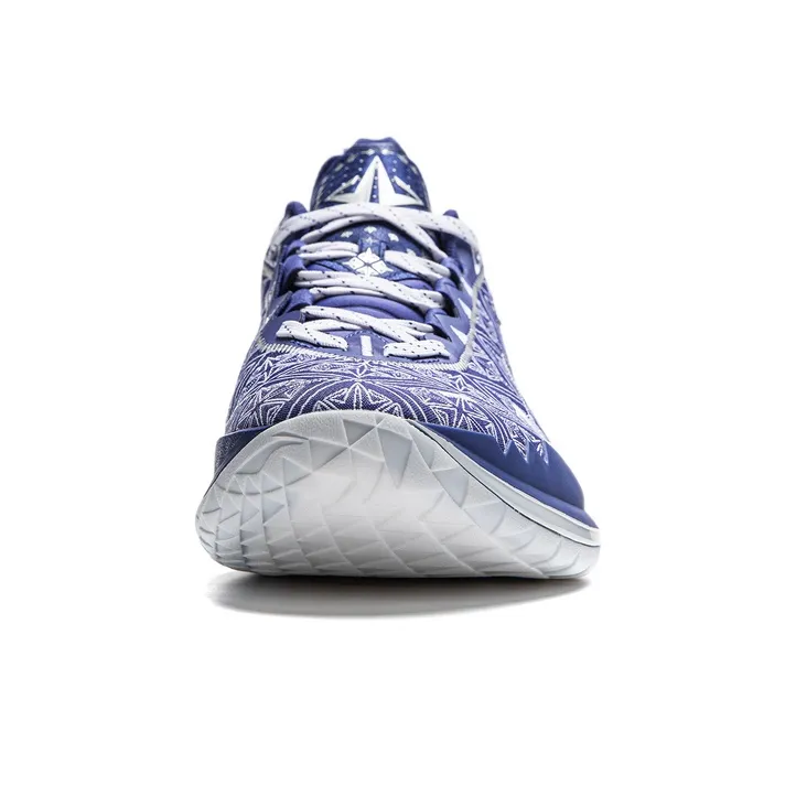 LiNing JB2 Silver Cushioned Anti Slip And Wear Resistant Lightweight Low Top Basketball Shoes Men's Shadow Purple Blue-4