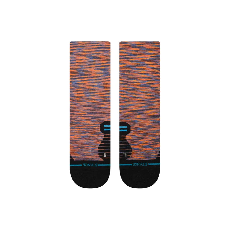 Stance Mid Calf Socks Unisex 1 Pack Space Gray-1