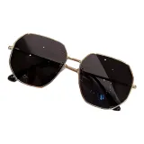 Golden Light with Black Lens