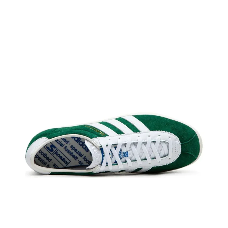 Adidas Gazelle Spzl Dark Green White-4
