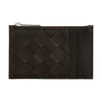Bottega Veneta Calfskin Card Holder Men's Gummy With Ice